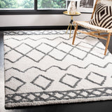 Safavieh Equinox Shag Eqs711A Cream/Grey Rugs - Safavieh - eqs711a - 3
