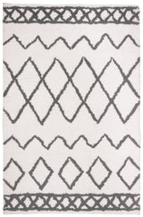 Safavieh Equinox Shag Eqs711A Cream/Grey Rugs - Safavieh - eqs711a - 3
