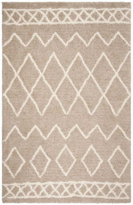 Safavieh Equinox Shag Eqs711B Beige/Ivory Rugs - Safavieh - eqs711b - 3
