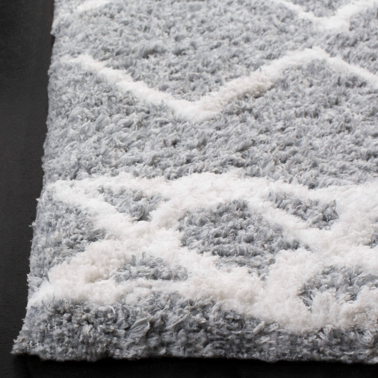 Safavieh Equinox Shag Eqs711F Grey/Cream Rugs - Safavieh - eqs711f - 3