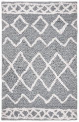 Safavieh Equinox Shag Eqs711F Grey/Cream Rugs - Safavieh - eqs711f - 3