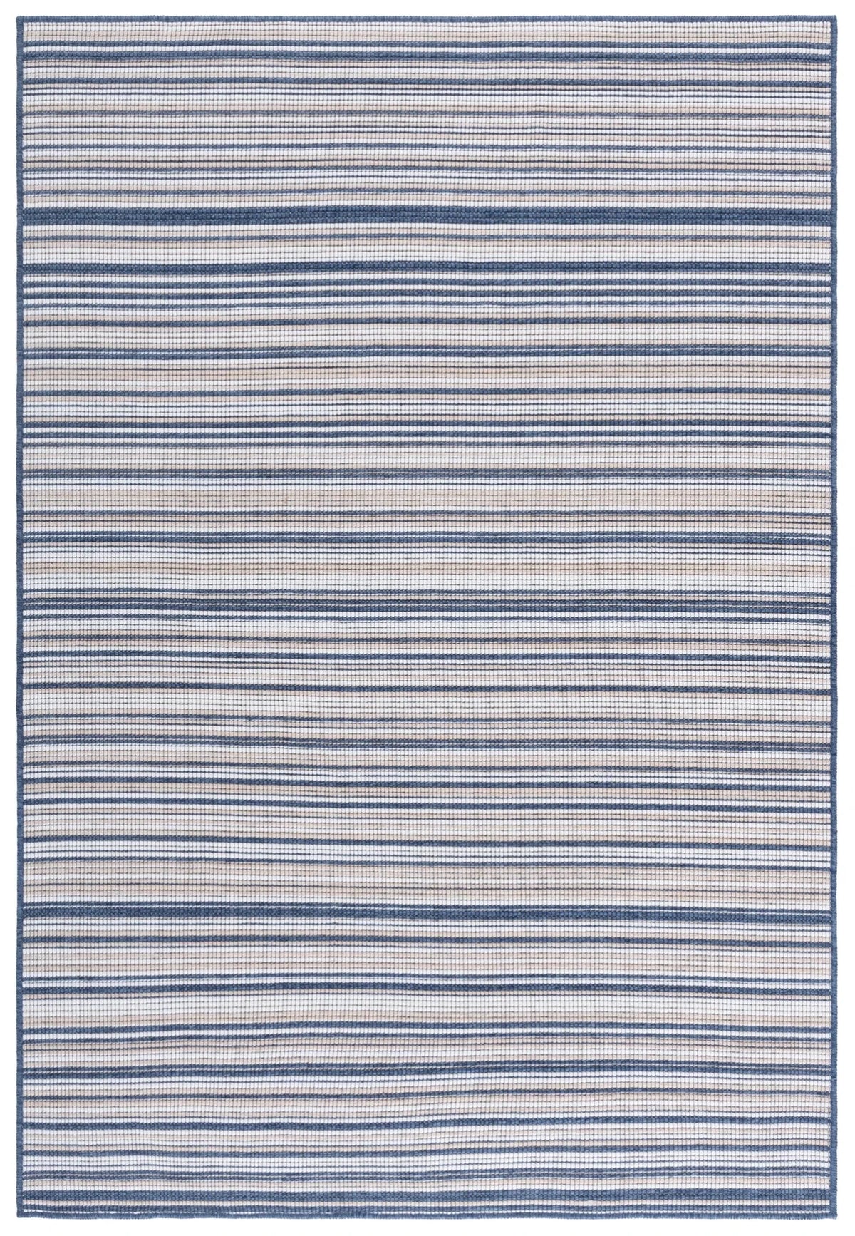 Safavieh Escape 600 5'-3" x 7'-6" Rug in Beige / Blue
