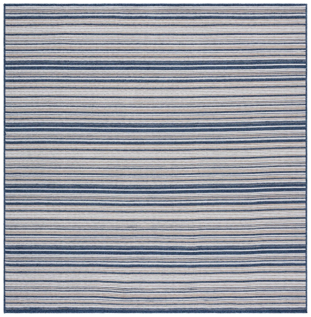 Safavieh Escape 600 6'-7" x 6'-7" Rug in Beige / Blue