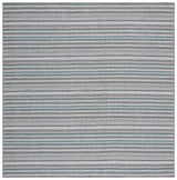 Safavieh Escape 600 6'-7" x 6'-7" Rug in Green / Brown