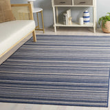 Safavieh Escape 700 5'-3" x 7'-6" Rug in Blue / Beige