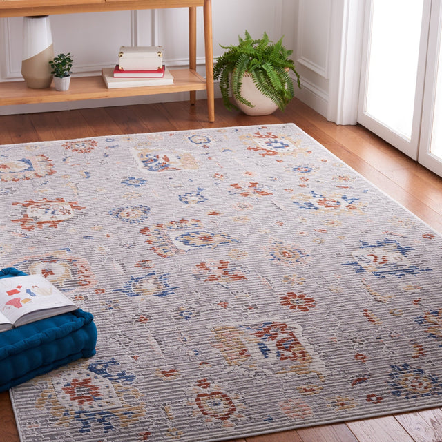 Safavieh Eternal Etl200F Grey/Blue Rust Rug - Safavieh - etl200f - 4