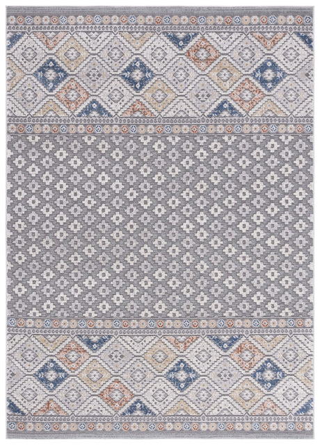 Safavieh Eternal Etl202F Grey/Blue Rust Rug - Safavieh - etl202f - 4