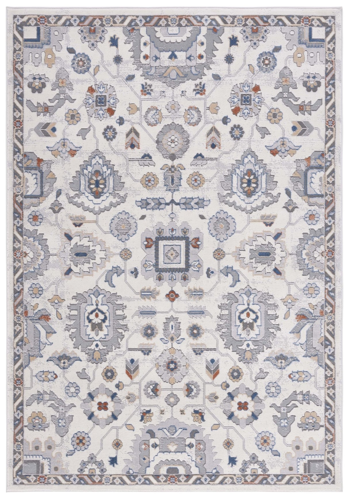 Safavieh Eternal Etl226A Ivory/Grey Rug - Safavieh - etl226a - 4