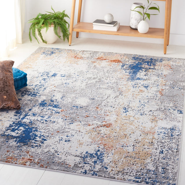 Safavieh Eternal Etl228F Grey/Blue Gold Rug - Safavieh - etl228f - 4