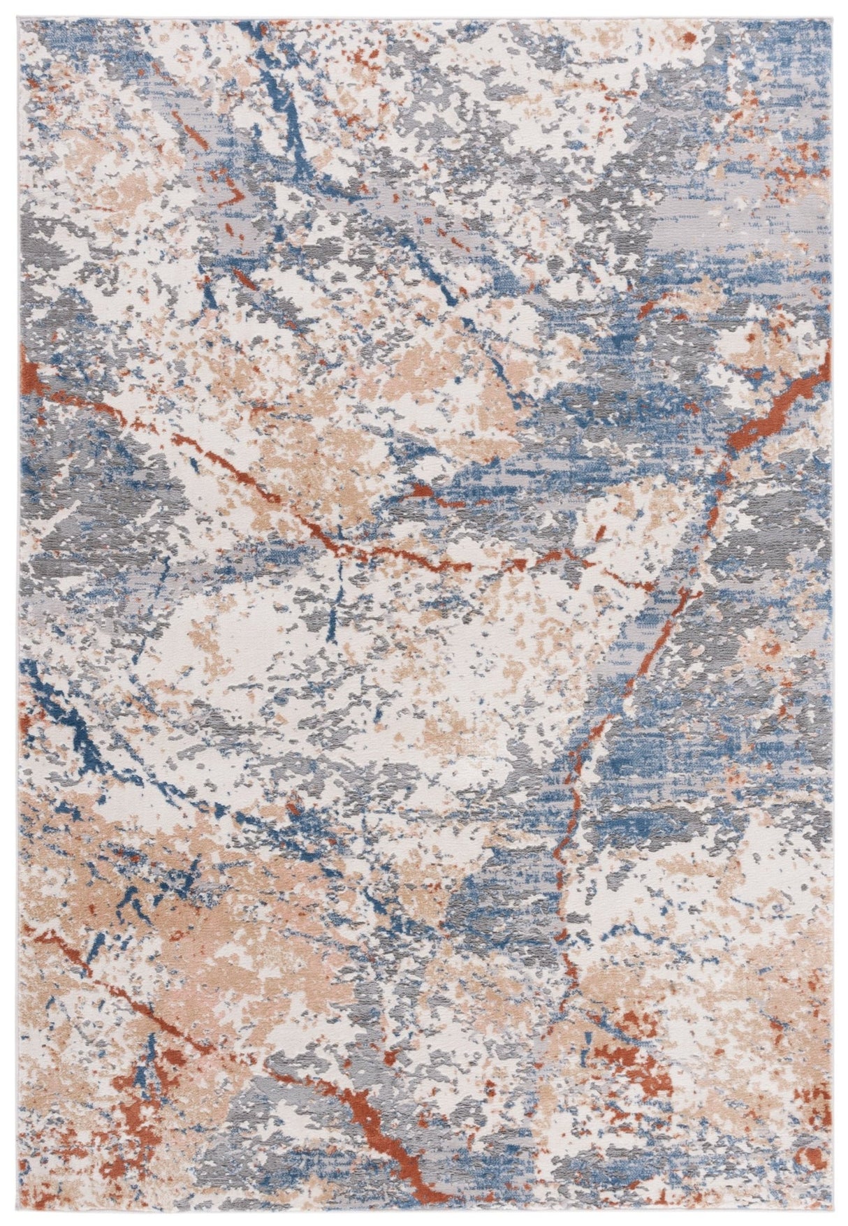 Safavieh Eternal Etl230F Grey/Blue Gold Rug - Safavieh - etl230f - 4
