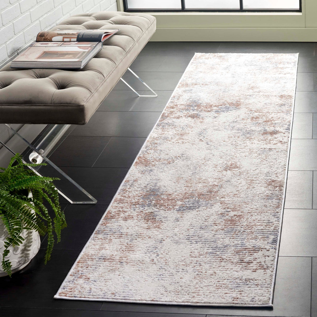 Safavieh Eternal Etl242A Ivory/Grey Rug - Safavieh - etl242a - 4