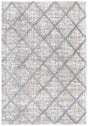 Safavieh Everett Shag 4'-0" x 6'-0" Rug in Ivory / Grey