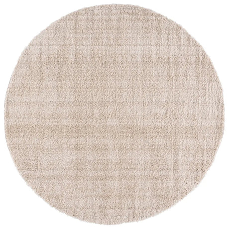 Safavieh Everett Shag 6'-7" x 6'-7" Rug in Ivory / Beige