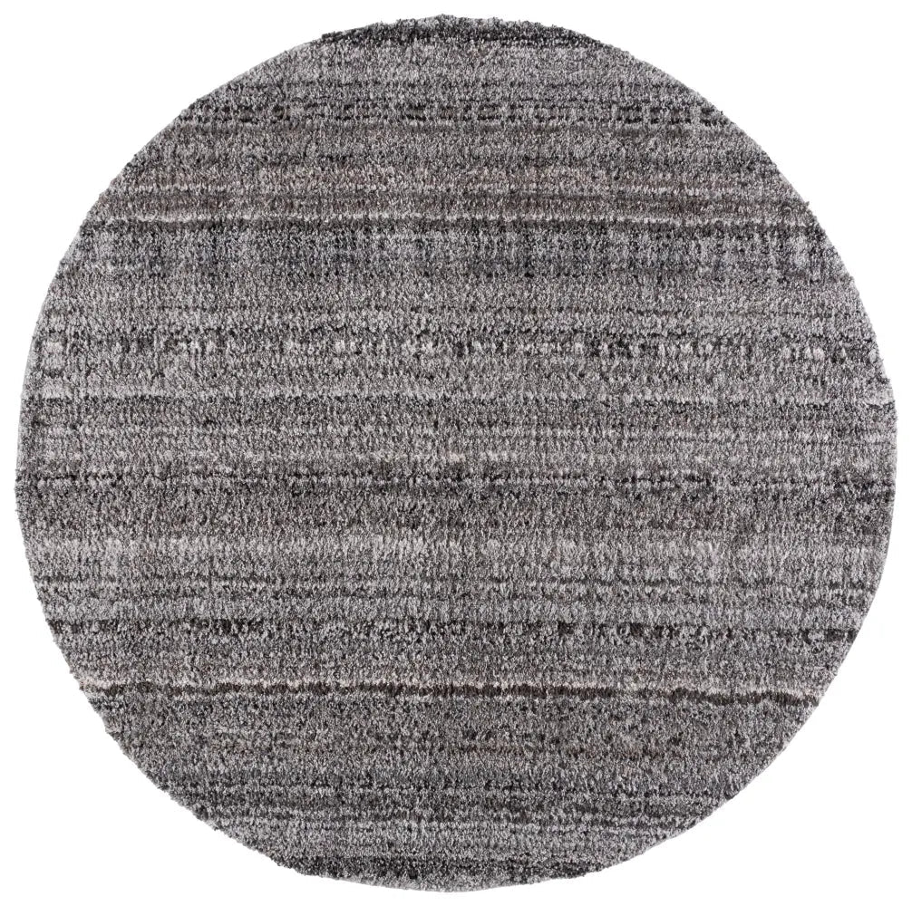 Safavieh Everett Shag 6'-7" x 6'-7" Rug in Grey / Beige