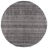 Safavieh Everett Shag 6'-7" x 6'-7" Rug in Grey / Beige
