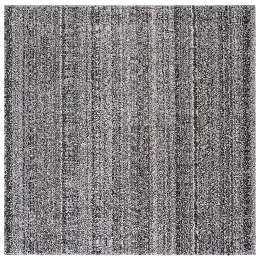 Safavieh Everett Shag 6'-7" x 6'-7" Rug in Grey / Beige