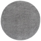 Safavieh Everett Shag 6'-7" x 6'-7" Rug in Grey