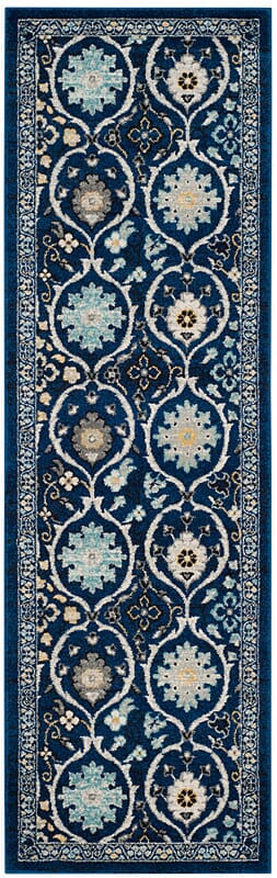 Safavieh Evoke Evk210A Royal / Ivory Rugs - Safavieh - evk210a - 10