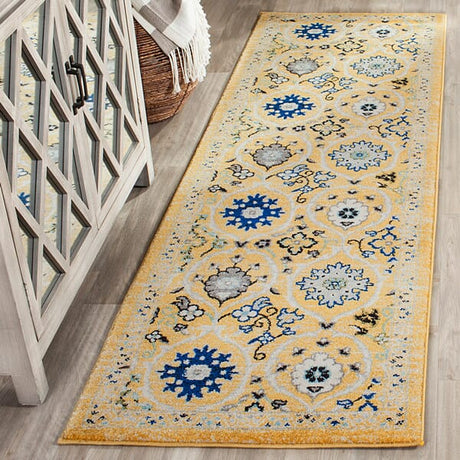 Safavieh Evoke Evk210B Gold / Ivory Rugs - Safavieh - evk210b - 6