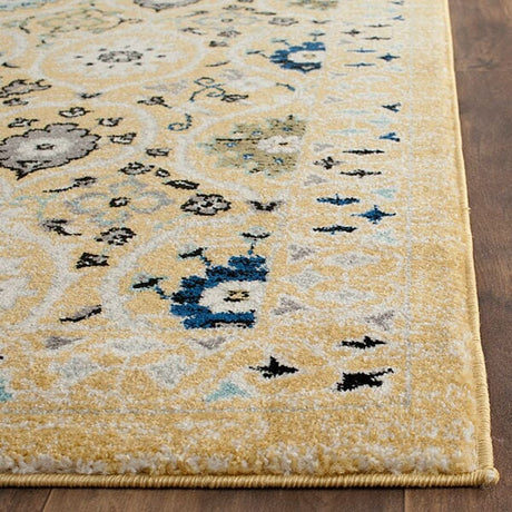 Safavieh Evoke Evk210B Gold / Ivory Rugs - Safavieh - evk210b - 6