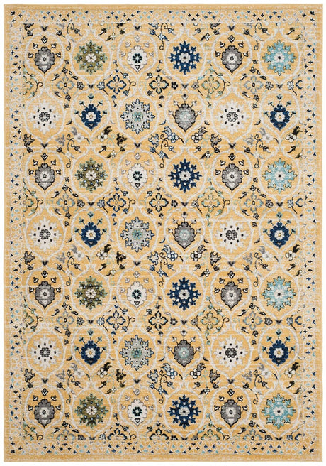 Safavieh Evoke Evk210B Gold / Ivory Rugs - Safavieh - evk210b - 6