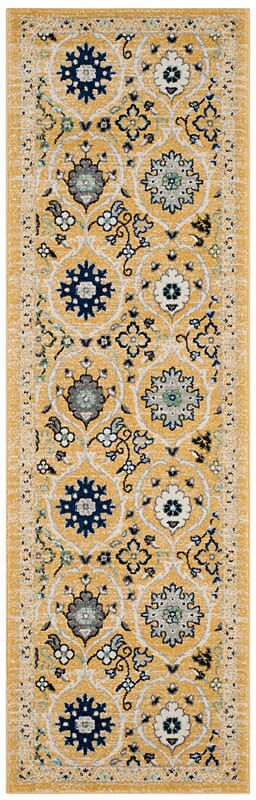 Safavieh Evoke Evk210B Gold / Ivory Rugs - Safavieh - evk210b - 6