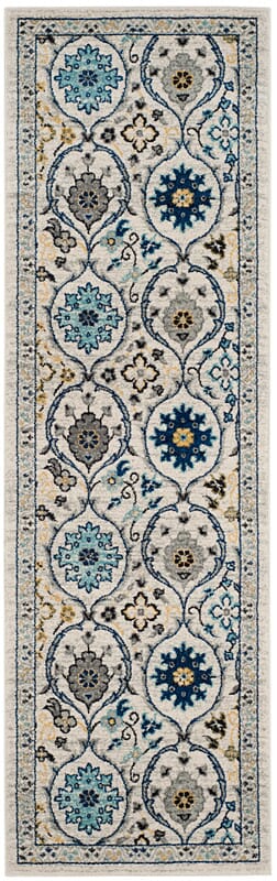 Safavieh Evoke Evk210C Ivory / Blue Rugs - Safavieh - evk210c - 25