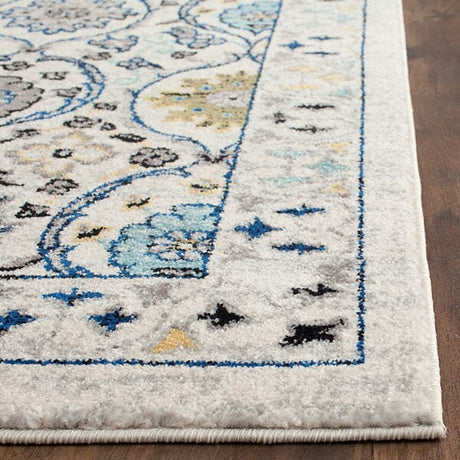 Safavieh Evoke Evk210C Ivory / Blue Rugs - Safavieh - evk210c - 3