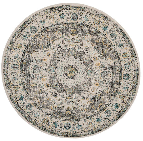 Safavieh Evoke Evk220B Grey / Gold Rugs - Safavieh - evk220b - 5r