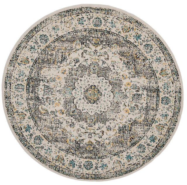 Safavieh Evoke Evk220B Grey / Gold Rugs - Safavieh - evk220b - 5r