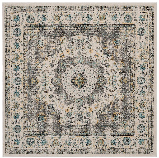 Safavieh Evoke Evk220B Grey / Gold Rugs - Safavieh - evk220b - 5sq