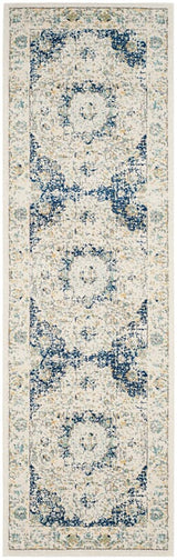 Safavieh Evoke Evk220C Ivory / Blue Rugs - Safavieh - evk220c - 25