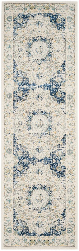 Safavieh Evoke Evk220C Ivory / Blue Rugs - Safavieh - evk220c - 25