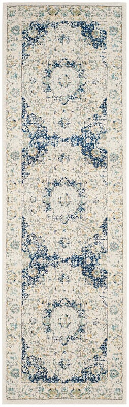 Safavieh Evoke Evk220C Ivory / Blue Rugs - Safavieh - evk220c - 27