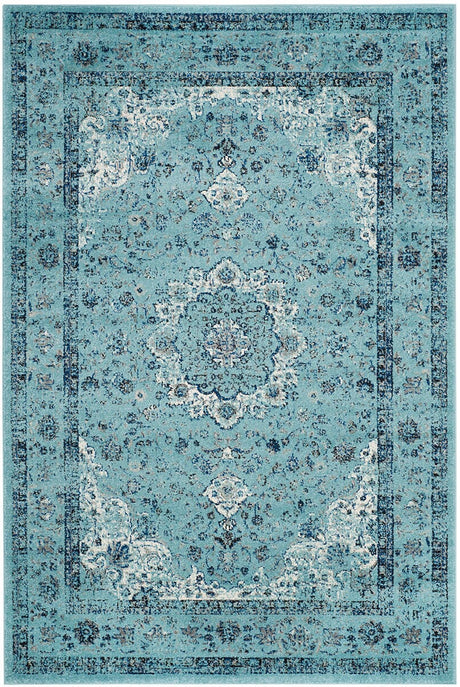 Safavieh Evoke Evk220E Light Blue / Light Blue Rugs - Safavieh - evk220e - 24