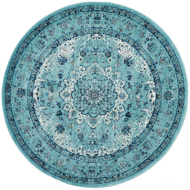 Safavieh Evoke Evk220E Light Blue / Light Blue Rugs - Safavieh - evk220e - 3r