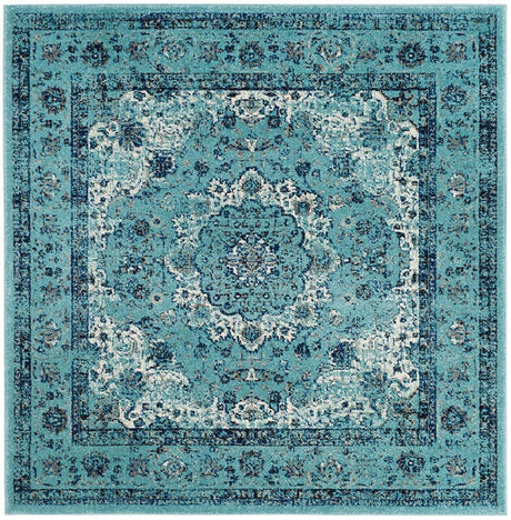 Safavieh Evoke Evk220E Light Blue / Light Blue Rugs - Safavieh - evk220e - 5sq