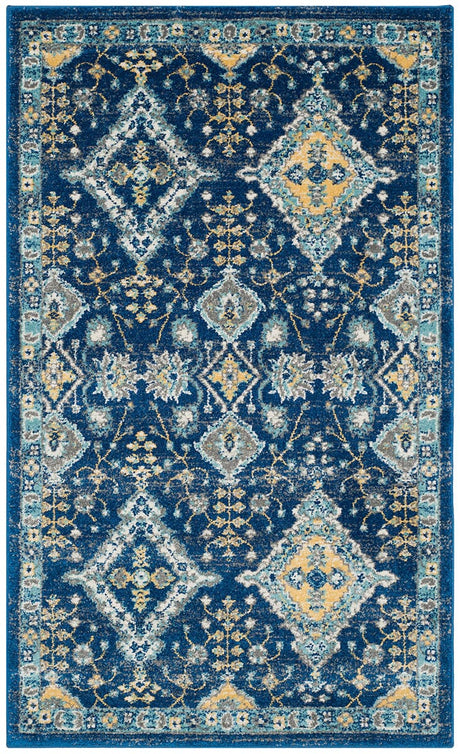 Safavieh Evoke Evk224A Royal / Ivory Rugs - Safavieh - evk224a - 3