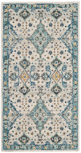 Safavieh Evoke Evk224C Ivory / Light Blue Rugs - Safavieh - evk224c - 24