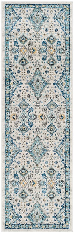 Safavieh Evoke Evk224C Ivory / Light Blue Rugs - Safavieh - evk224c - 27