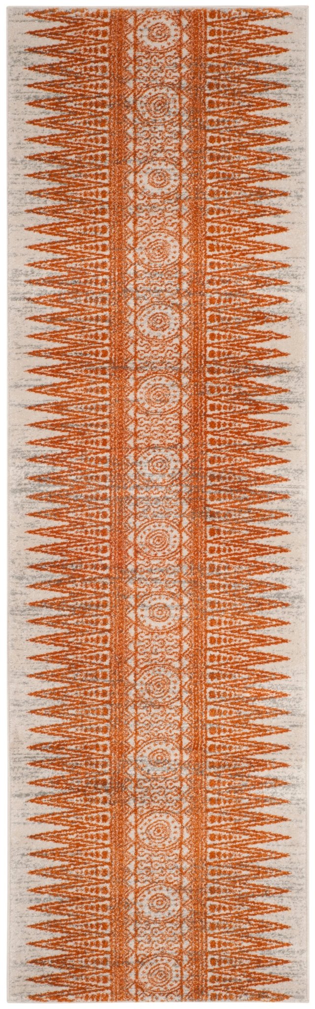 Safavieh Evoke Evk226S Ivory/Orange Rug - Safavieh - evk226s - 27