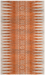 Safavieh Evoke Evk226S Ivory/Orange Rug - Safavieh - evk226s - 27