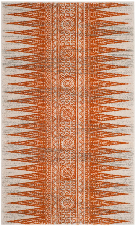 Safavieh Evoke Evk226S Ivory/Orange Rug - Safavieh - evk226s - 27