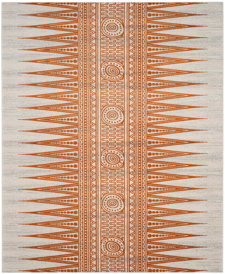 Safavieh Evoke Evk226S Ivory/Orange Rug - Safavieh - evk226s - 27