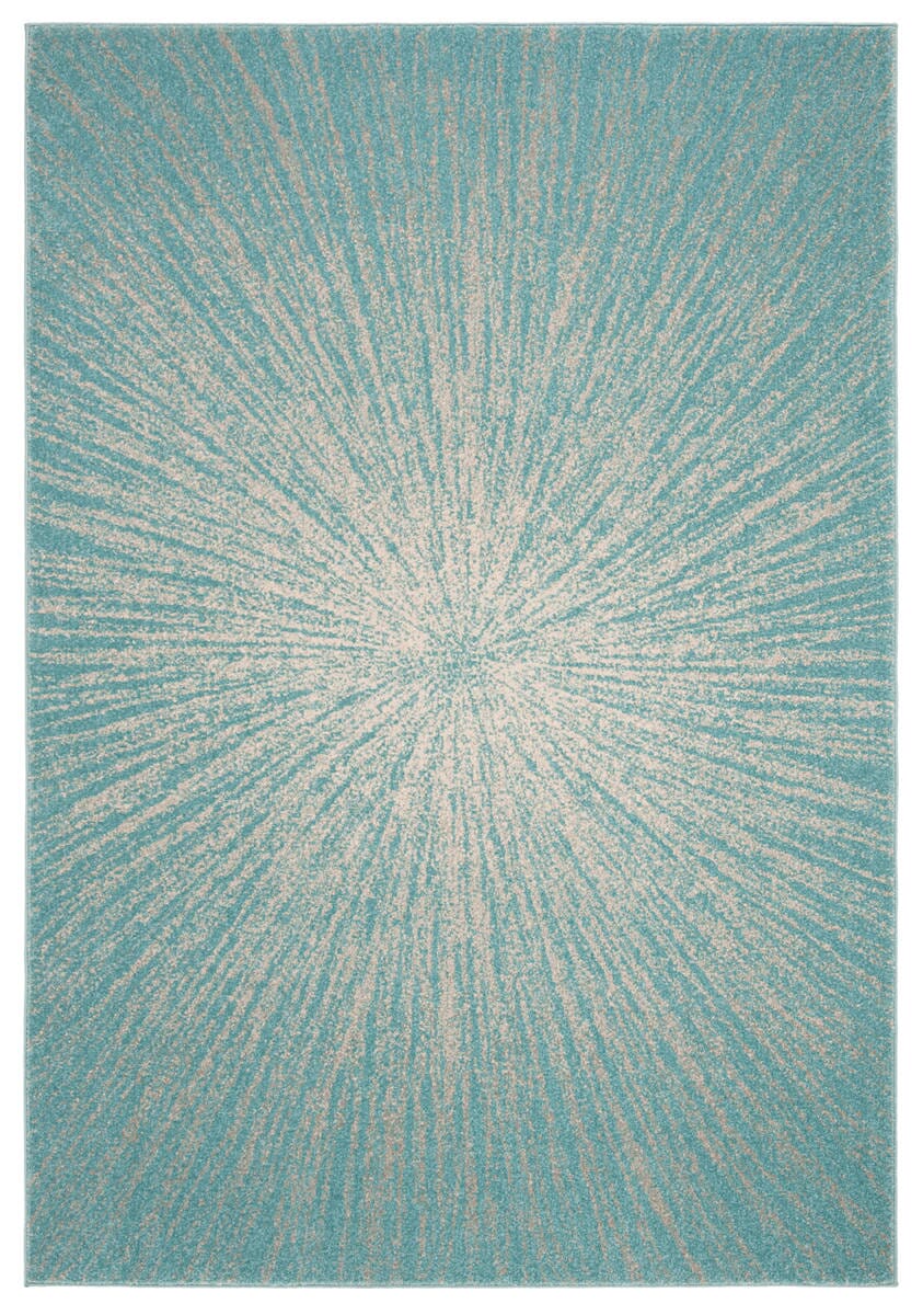 Safavieh Evoke Evk228J Aqua / Ivory Rugs - Safavieh - evk228j - 24