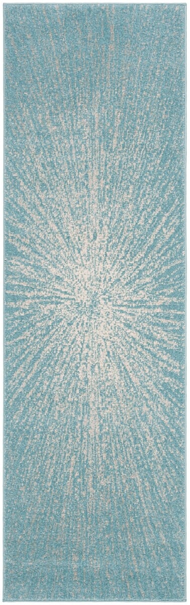 Safavieh Evoke Evk228J Aqua / Ivory Rugs - Safavieh - evk228j - 25