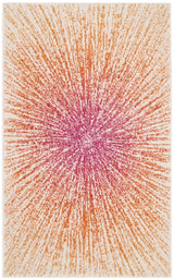 Safavieh Evoke Evk228R Fuchsia / Cream Rugs - Safavieh - evk228r - 3r