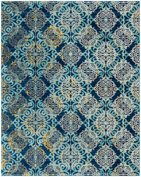 Safavieh Evoke Evk230A Royal / Light Blue Rugs - Safavieh - evk230a - 27