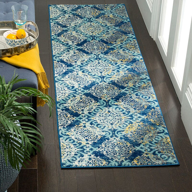 Safavieh Evoke Evk230A Royal / Light Blue Rugs - Safavieh - evk230a - 27