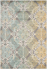 Safavieh Evoke Evk230D Grey / Ivory Rugs - Safavieh - evk230d - 24